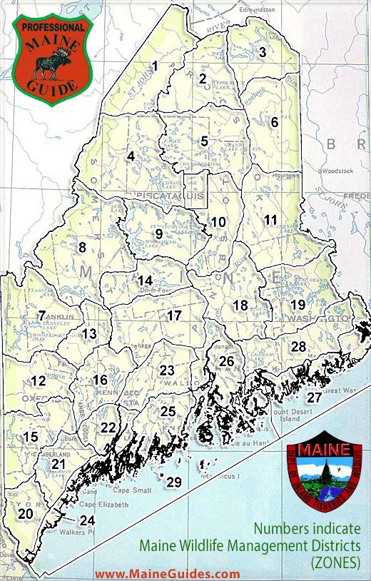 Map Maine